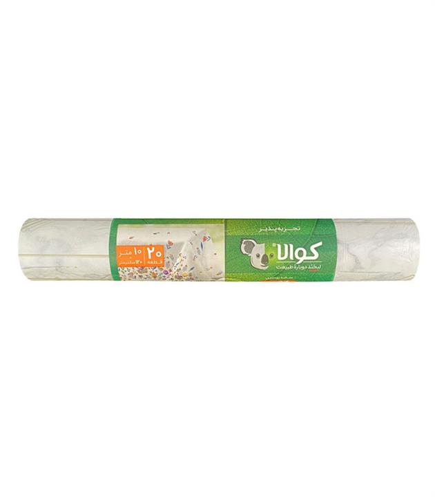 سفره یکبار مصرف کوالا مدل silk طرح سنگ رول ۱۰ متری